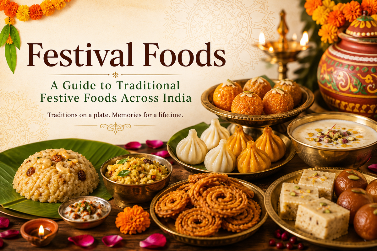 Festival Foods: A Guide to Traditional Festive Foods Across India