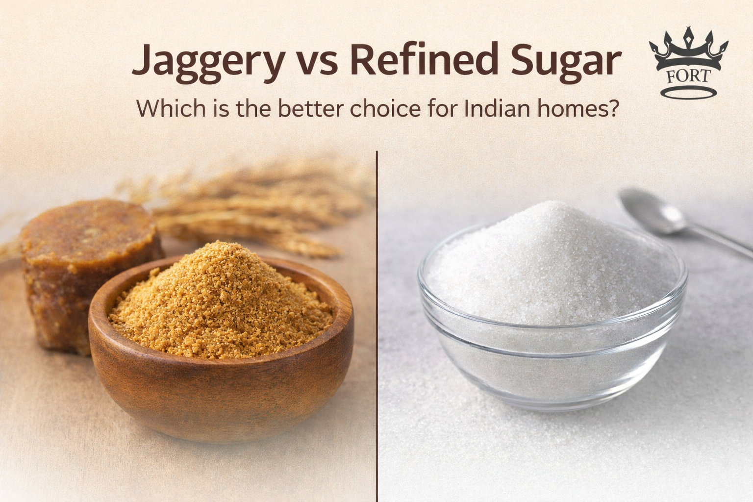 Jaggery vs Refined Sugar: 7 Key Differences for Indian Homes – Fort ...