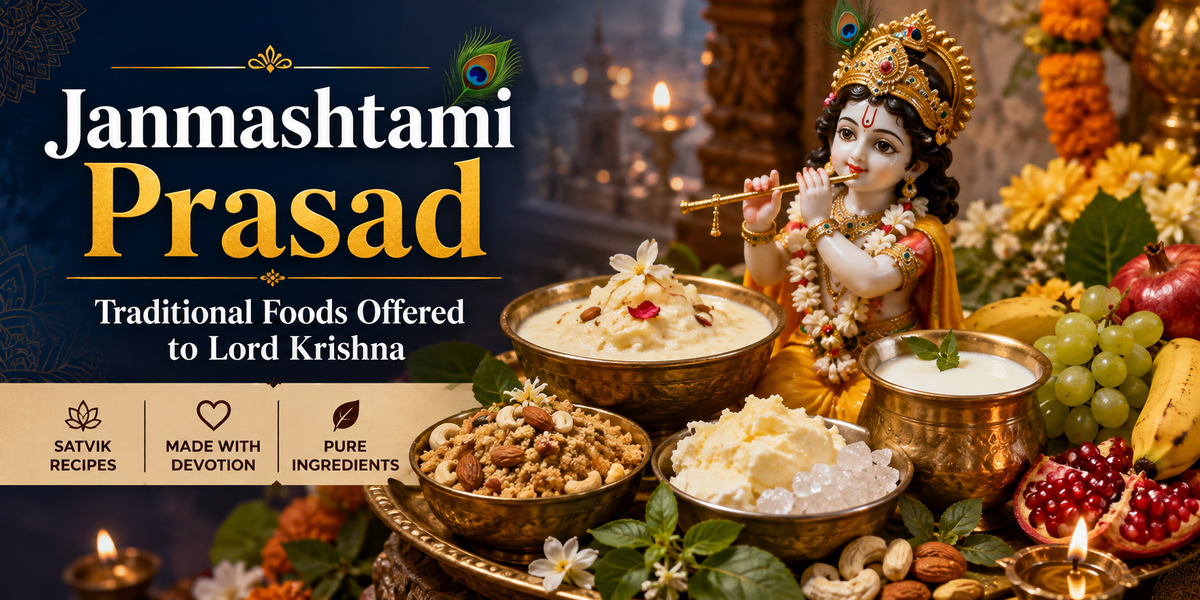 Janmashtami Prasad: Traditional Foods Offered to Lord Krishna