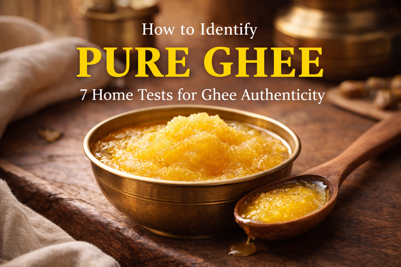 How to Identify Pure Ghee – 7 Home Tests for Ghee Authenticity.