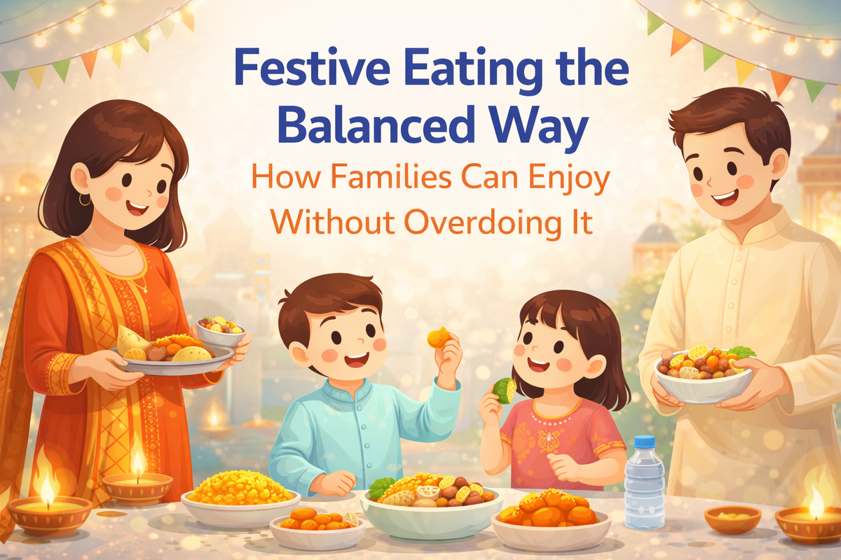 festive eating balanced way for families during celebrations