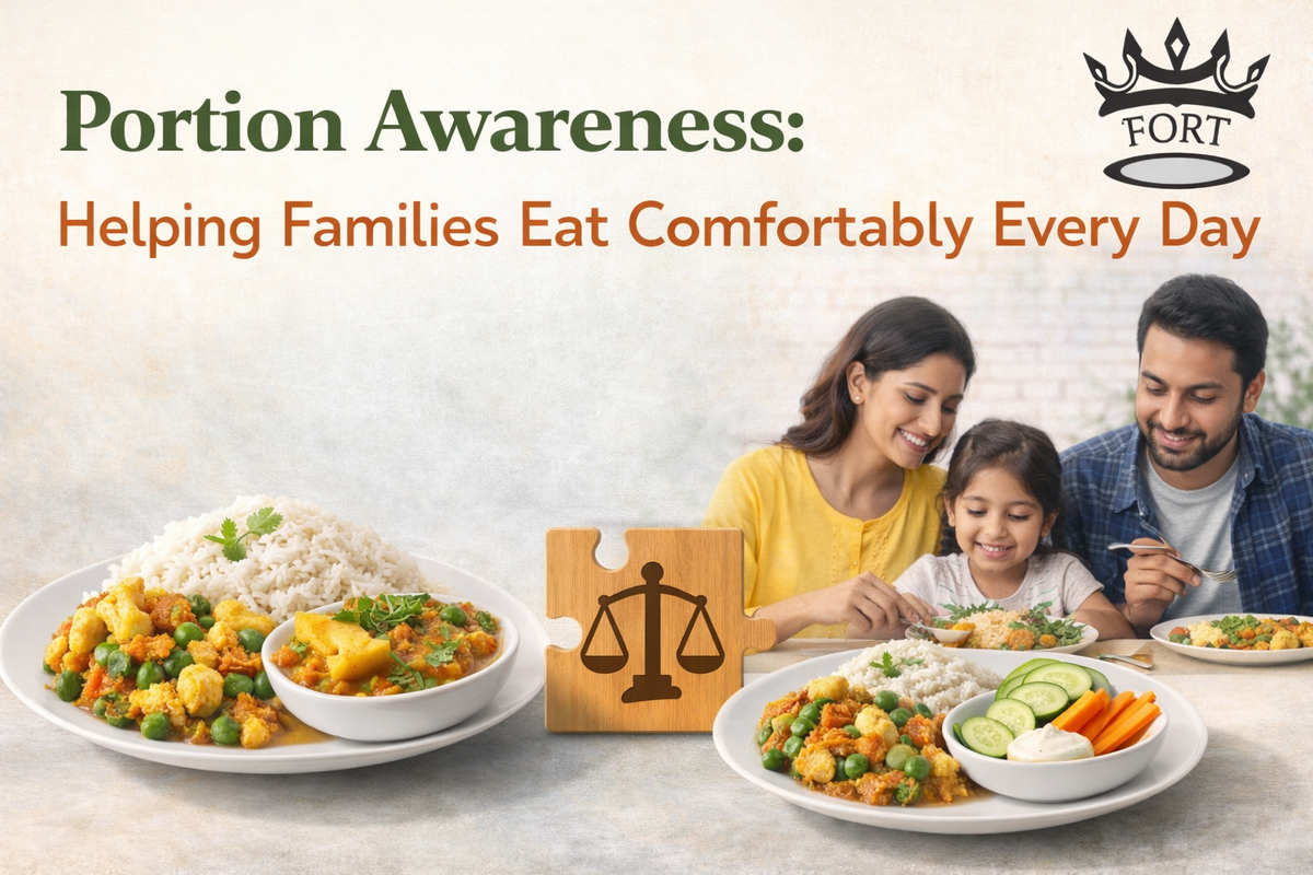 Portion Awareness: How Families Can Eat Comfortably Every Day