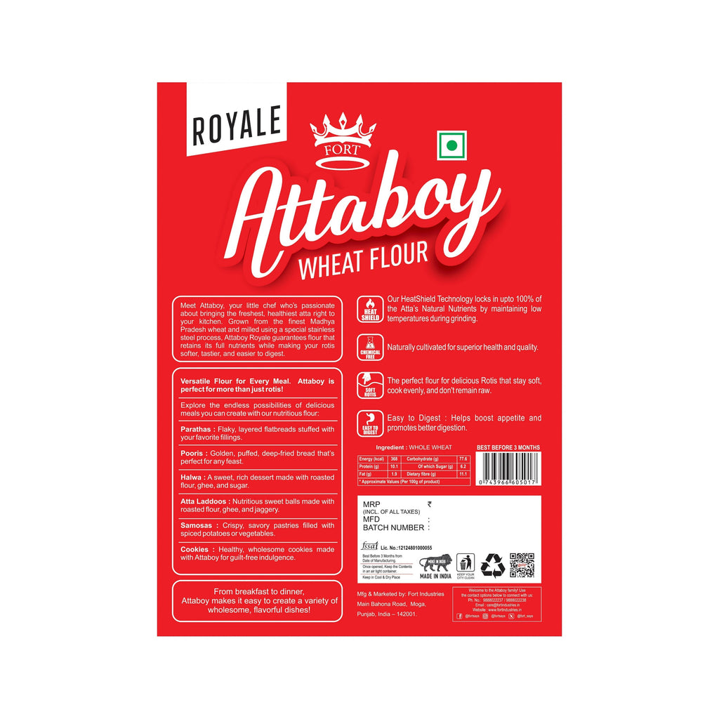 Attaboy Royale Premium Heat Shield Flour - 5kg