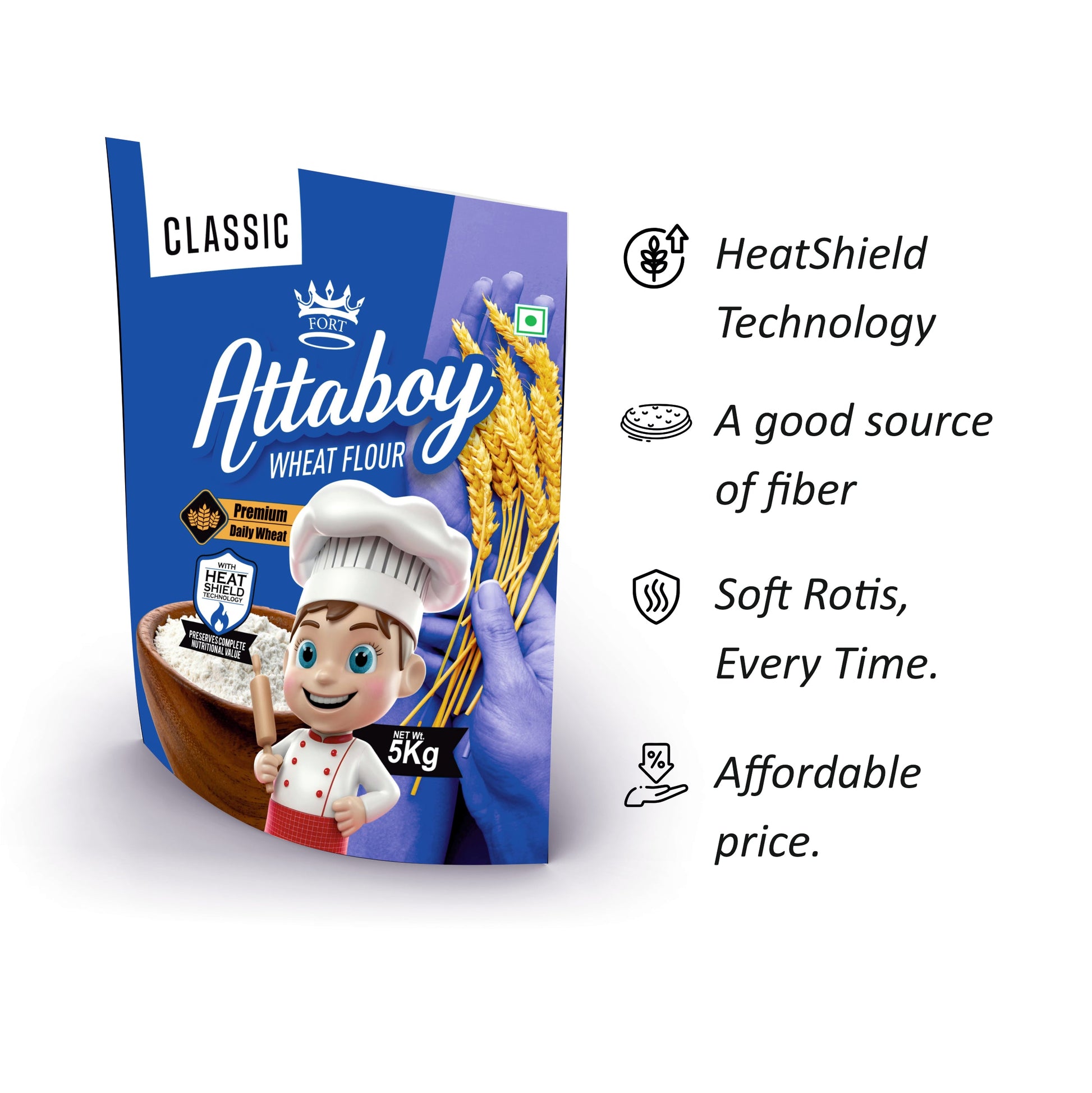 Attaboy Classic Heat Shield Flour
